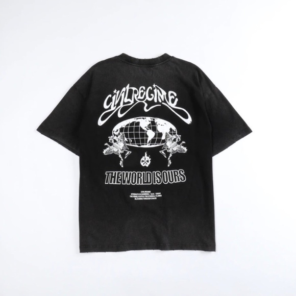 #1 of 500!! - CIVIL REGIME - OVERSIZED TEE - Size L - 🔥 - Picture 2 of 3